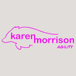 Standard Karen Morrison Agility Branded T-shirt (Mens) Design