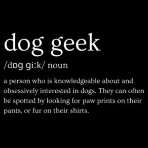 Dog Geek Definition - AS Colour Womens Premium Hood Design