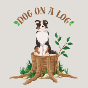 Dog on a Log - AS Colour Mens Heavy Faded Minus Tee [-5cm] Design
