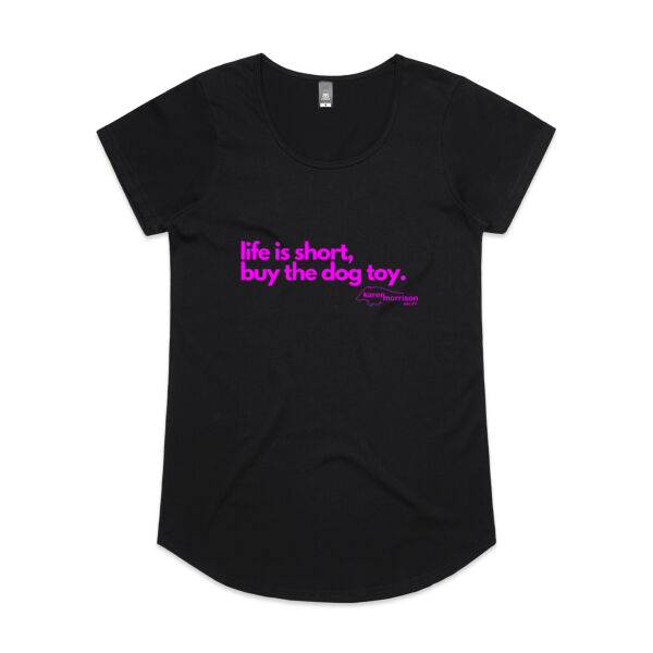 Life is Short - AS Colour Womens Mali Tee Thumbnail