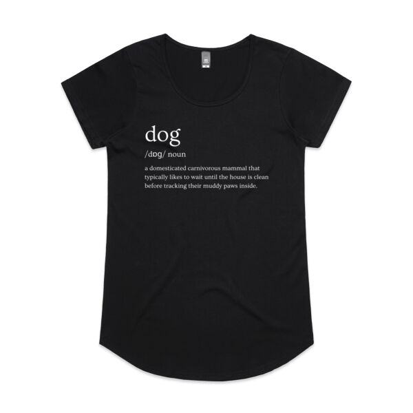 Dog Definition - AS Colour Womens Mali Tee Thumbnail