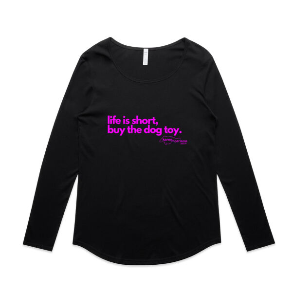 Life is Short - AS Colour Womens Mali Long Sleeve Tee Thumbnail