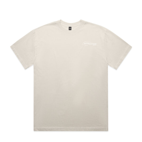 KMA White Branding - AS Colour Mens Heavy Faded Minus Tee [-5cm] Thumbnail