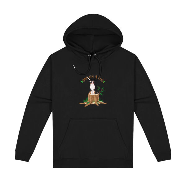 Dog on a Log - Cloke Mens Origin Hoodie Thumbnail