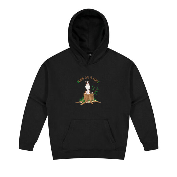 Dog on a Log - Cloke Mens Unplugged Hoodie Thumbnail