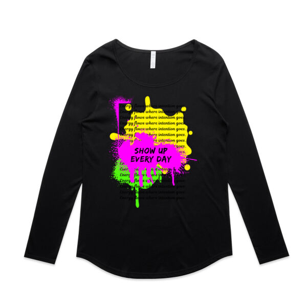 Intentions - AS Colour Womens Mali Long Sleeve Tee Thumbnail