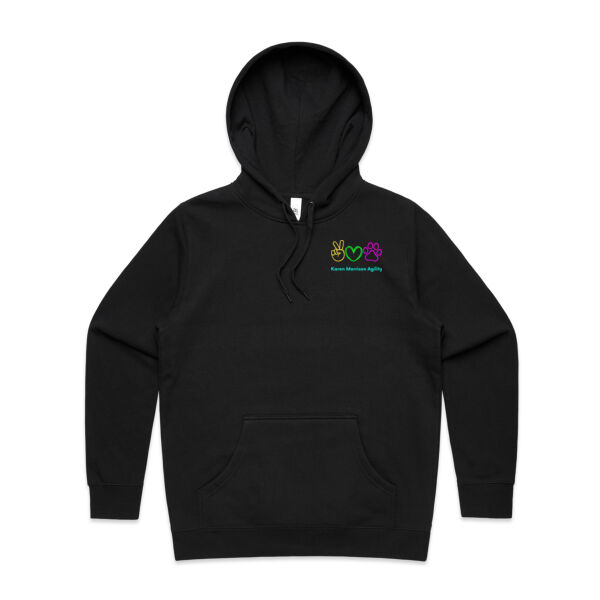 Team Luna_Women's Option 1 - AS Colour Womens Stencil Hood Thumbnail